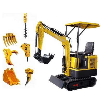 chinese 1 ton excavator attachments